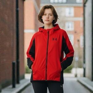 Under Armour Bold Red and Black Jacket